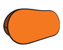 popup banner type oval