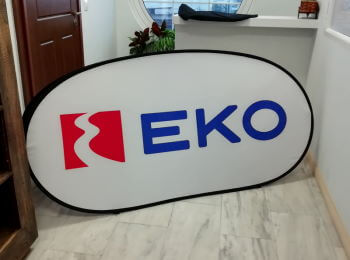 Popup Banner type Oval