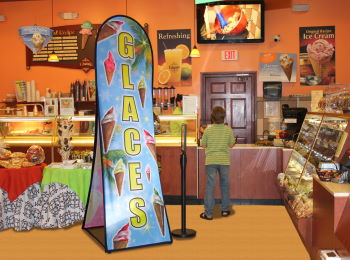 Popup Banner type Vertical